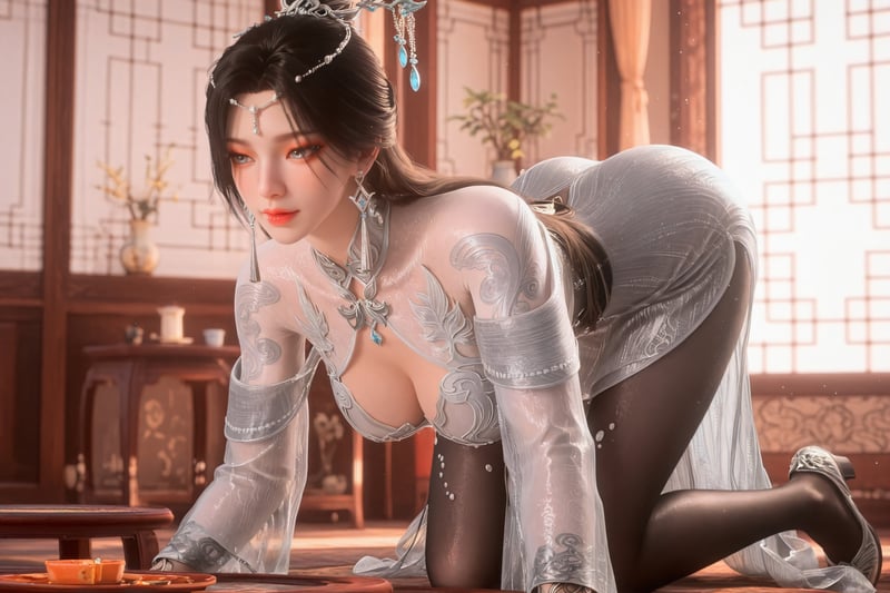 《神墓》南宫仙儿，古风，女侠，2D风格